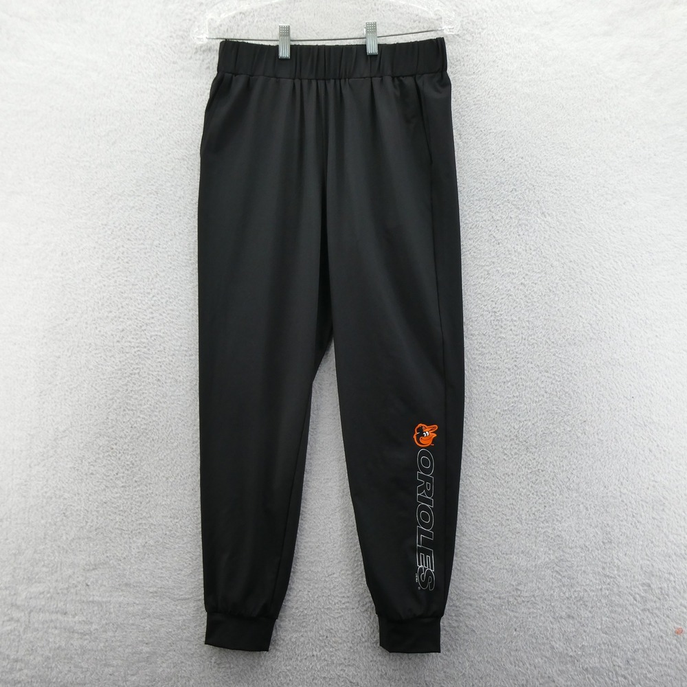 G-III Joggers Women Medium Baltimore Orioles Black Athletic Pants Fan Apparel